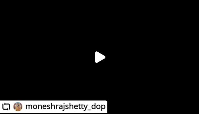 #Repost @moneshrajshetty_dop with @let.repos